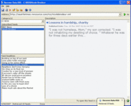Recover Data RSS Reader screenshot
